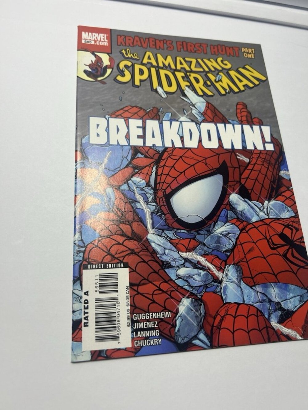 Amazing Spider-Man #565 (Marvel Comics September 2008) Comic Book